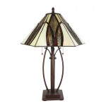 Lampa Tiffany 45x67cm, 2 x E27 / Max 60W, Clayre & Eef